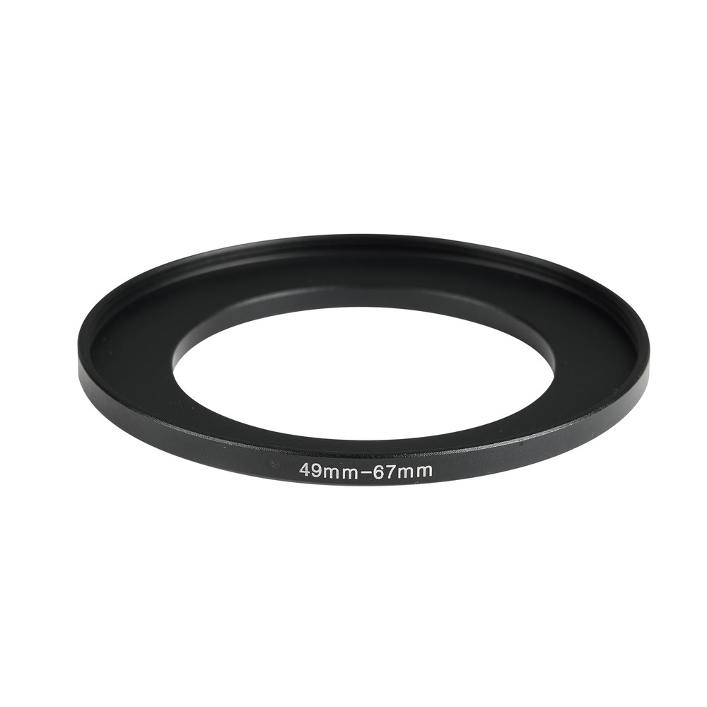 49mm to 67mm Step-up Adapter Rings,Black,Step Up Ring,Step-Down Rings Filter ...