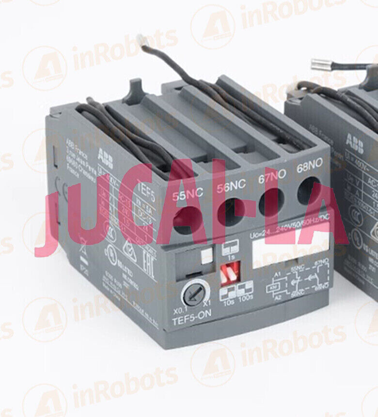 ABB Electrifying Delay Head TEF5-ON Contactor Timer Module Time Delay Relay