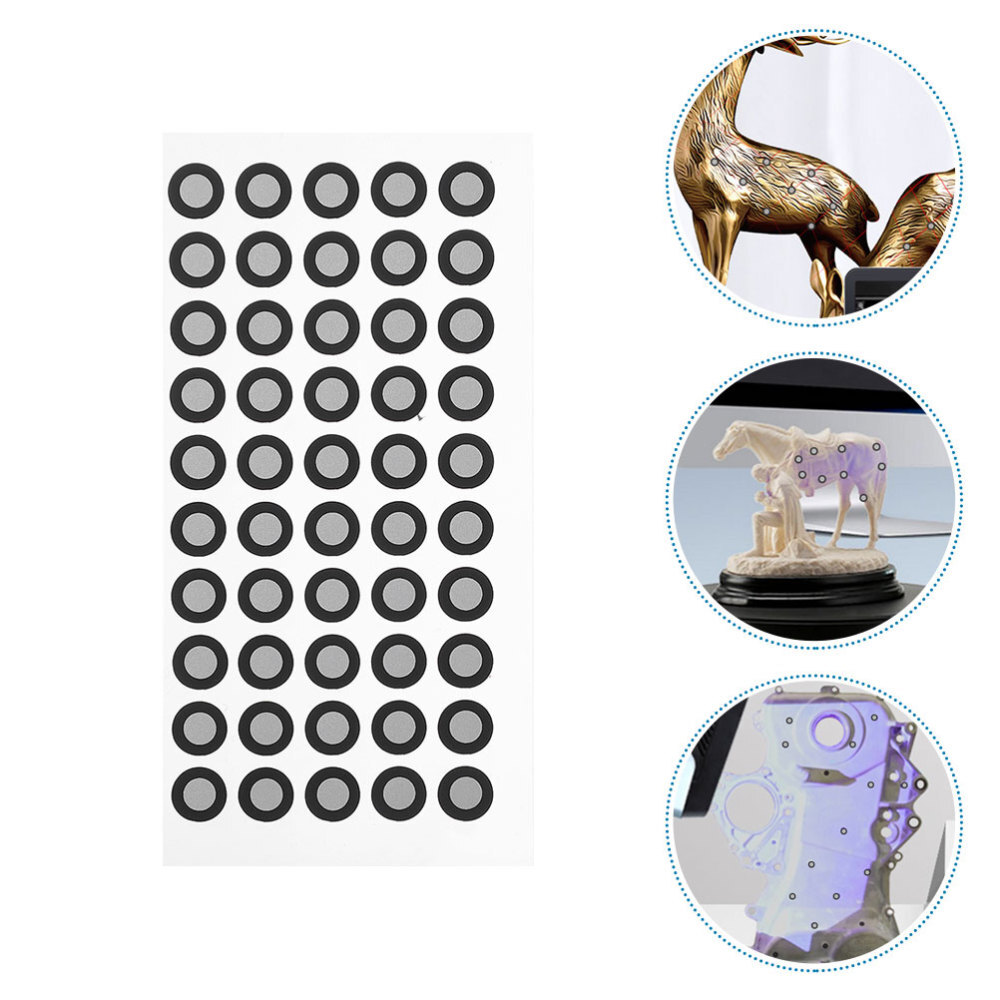 50 Sheets Scanning Marker 3D Scanner Reference Reflective Point Markers