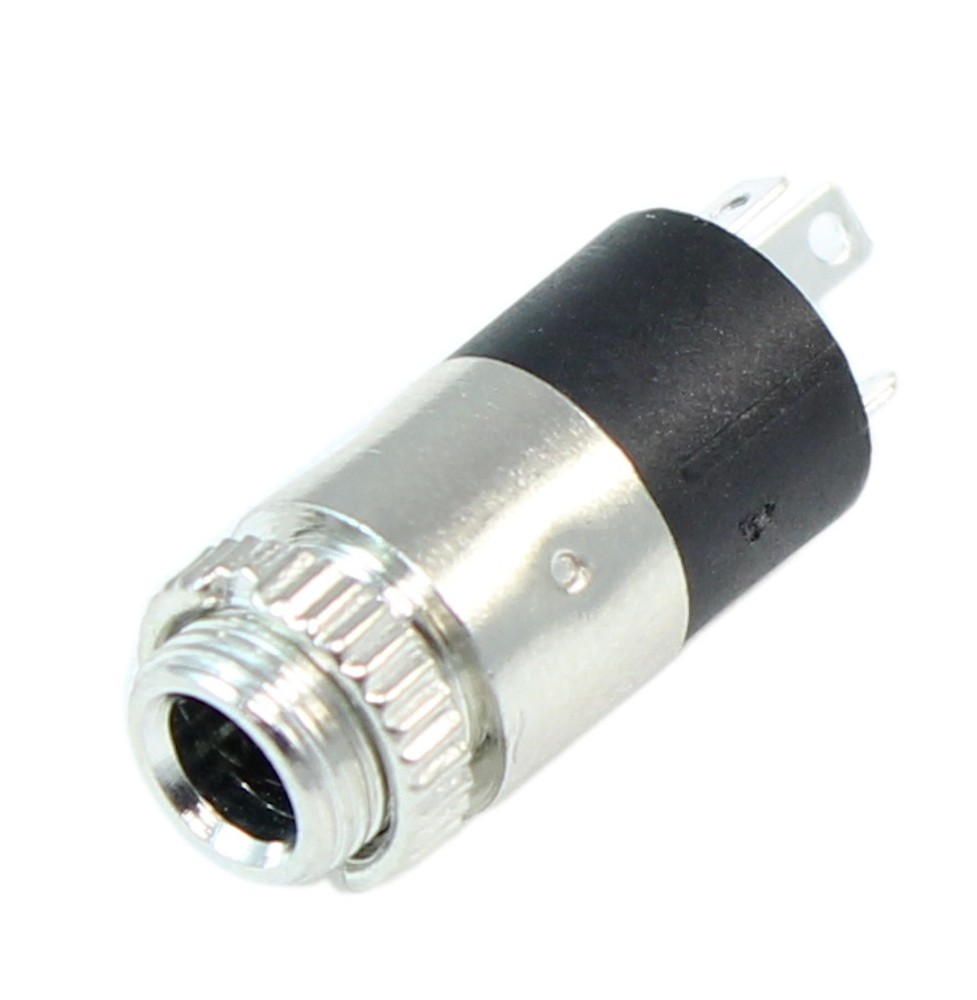3.5mm TRS Stereo (or MONO) Panel Mount Connector  Shielded