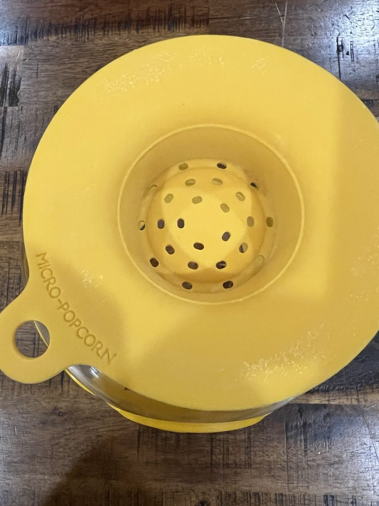 Ecolution Patented Micro-Pop Microwave Popcorn Popper w/Temperature Safe Glass
