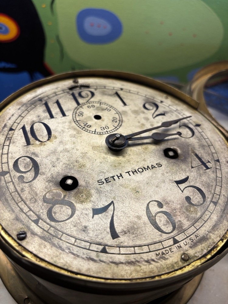 Seth Thomas WWII Ships Clock