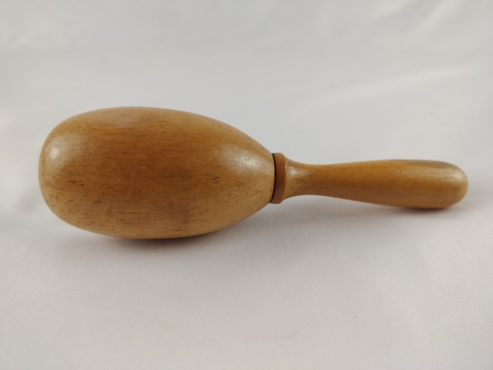 Vintage Wood darning egg Sock Mender 6”