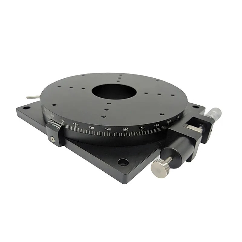 Manual Angle Indexing Plate 360-degree Precision Fine-tuning Rotating Platform