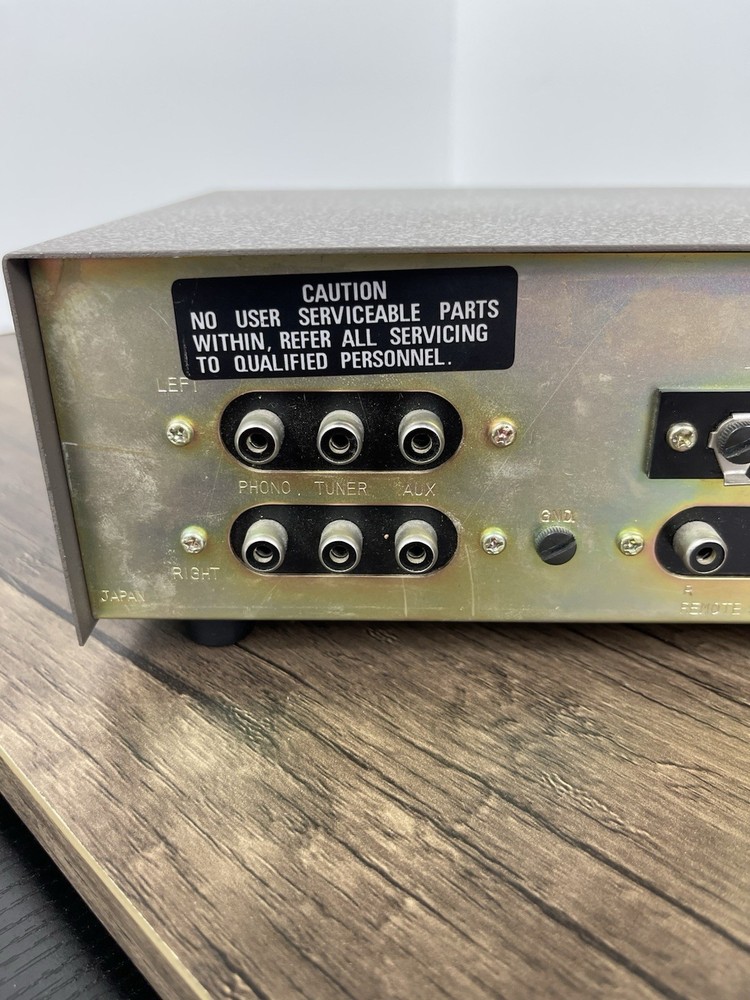 VTG Lafayette Stereo 10BCompact Solid State Bookshelf Stereo Amplifier~Nice