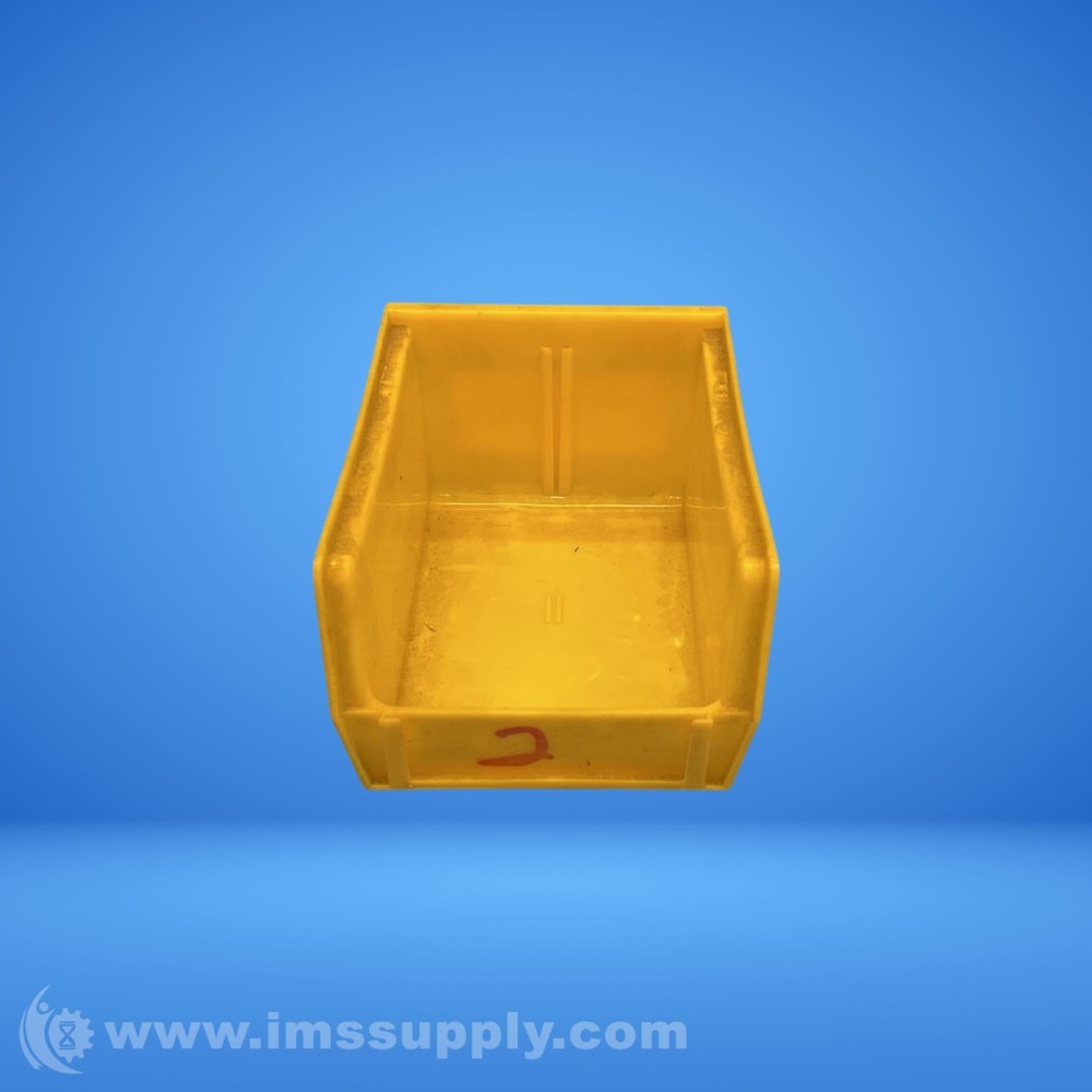 Quantum Storage Systems QUS210 Color Yellow Stack and Hang Bin USIP