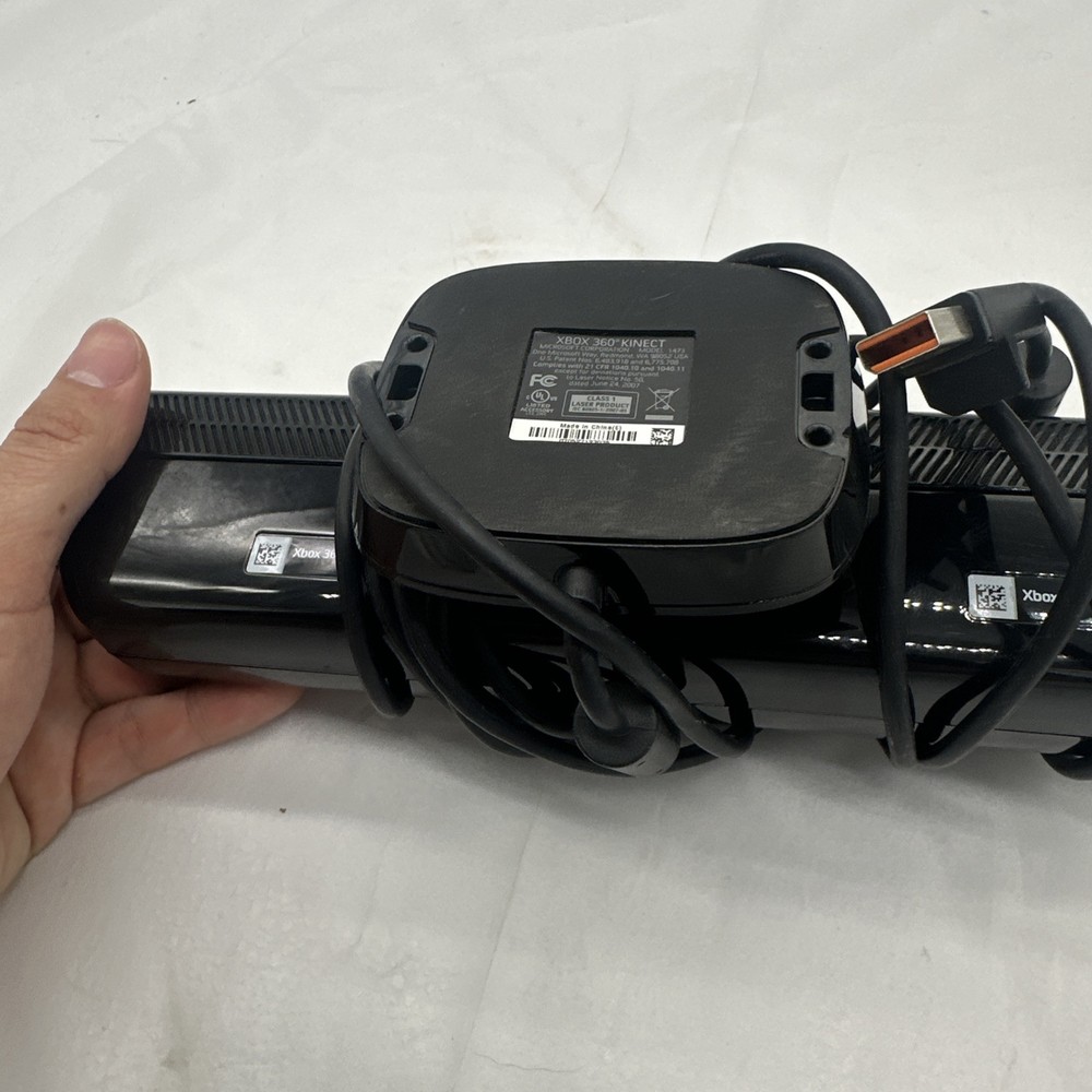 Microsoft Xbox 360 Kinect Motion Sensor Camera Games Tested Working