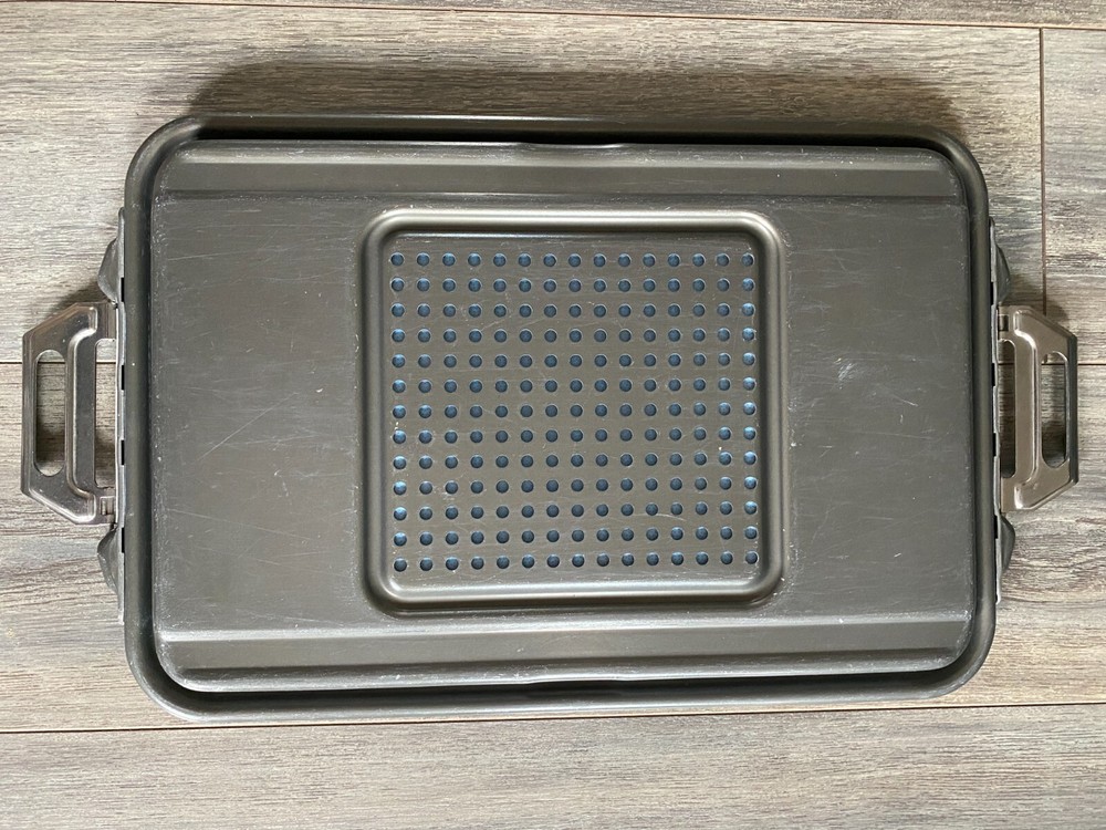 V. Mueller Genesis Sterilization Case / Tray (17.5" x 12" x 7") Includes Basket