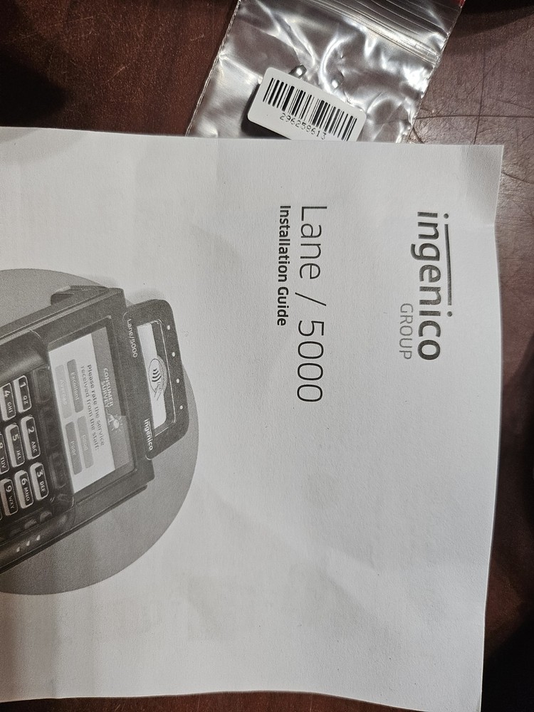 Ingenico Lane 5000 Card Reader Payment Terminal