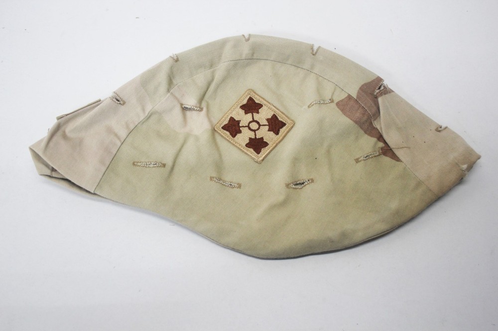 1990s modified helmet cover Chaplain 3rd Infantry MEDIUM GWOT PASGT