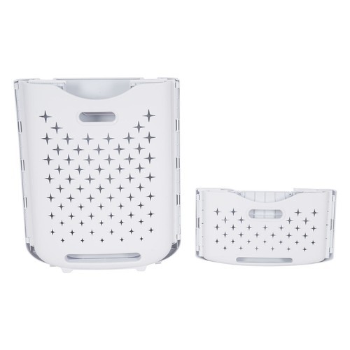 Foldable Multi-tier Laundry Hamper Collapsible Dirty Clothes Laundry Basket