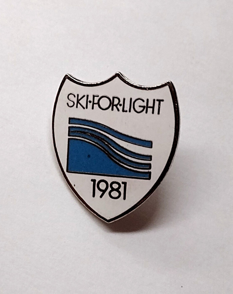 SKI-FOR-LIGHT 1981 Lapel Tack Pin
