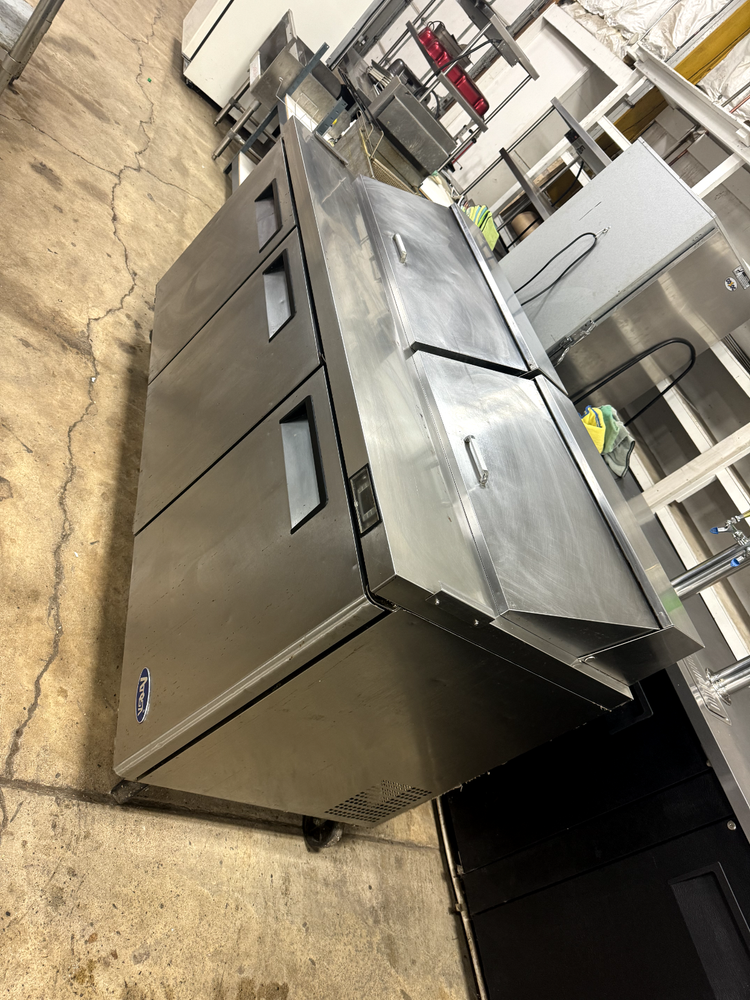 Atosa MSF8304GR - 72" Sandwich Prep Refrigerator
