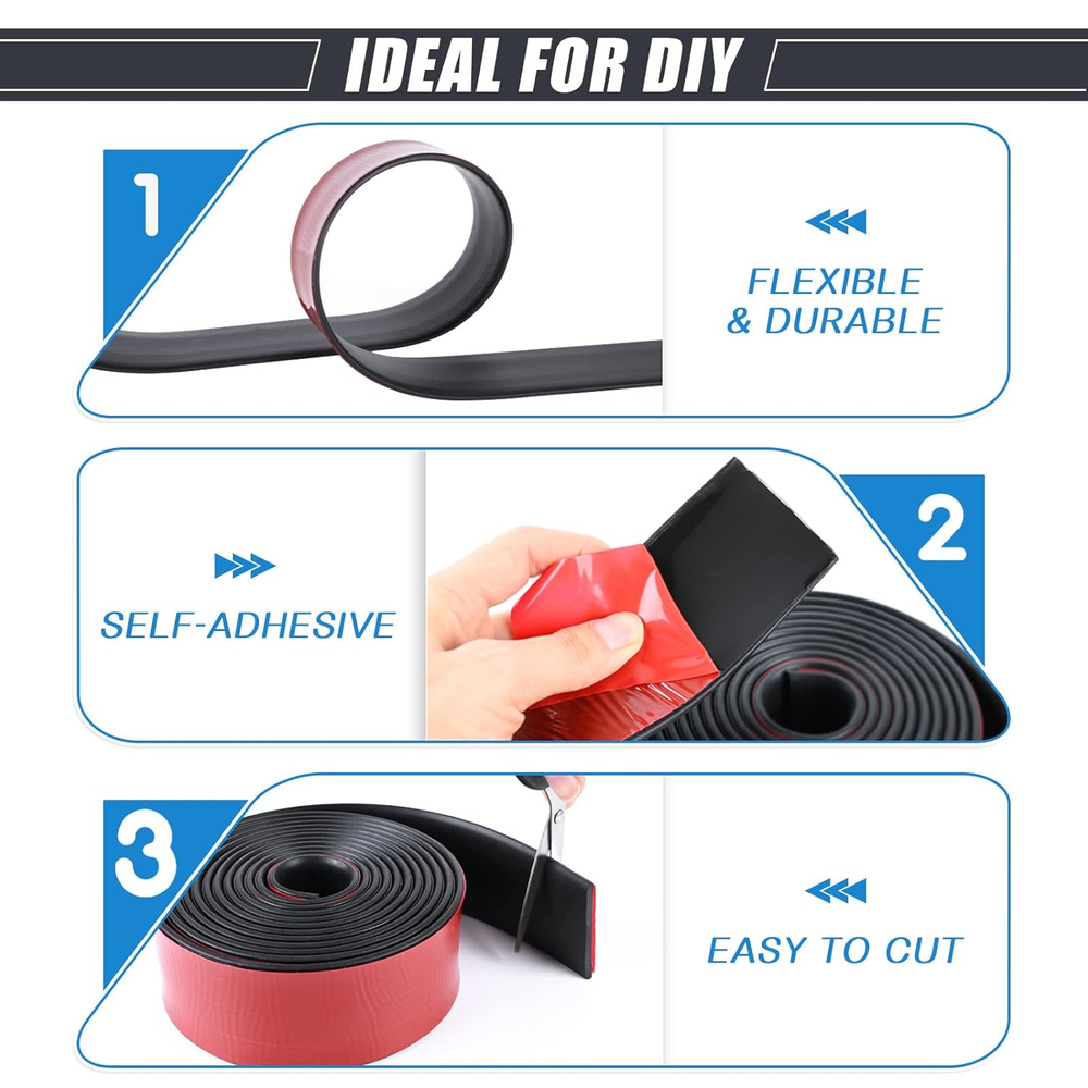 Adhesive Rubber Strips Neoprene Rubber Sheets, Rolls & Strips with Adhesive Back