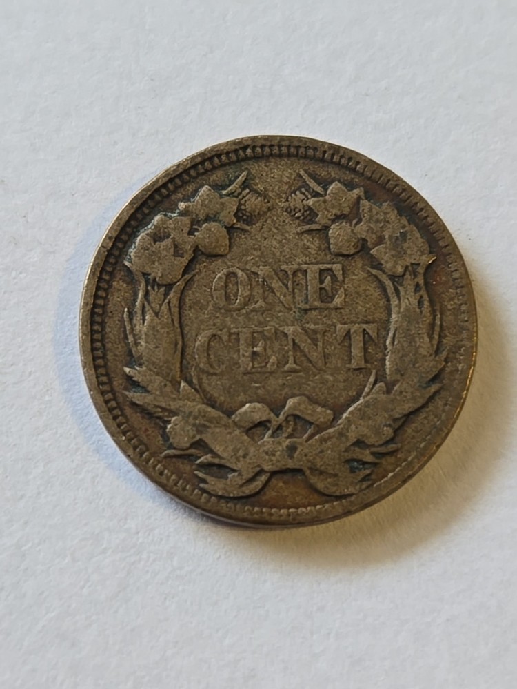 1858 Flying Eagle Cent- Large Letters, VG Details #1138