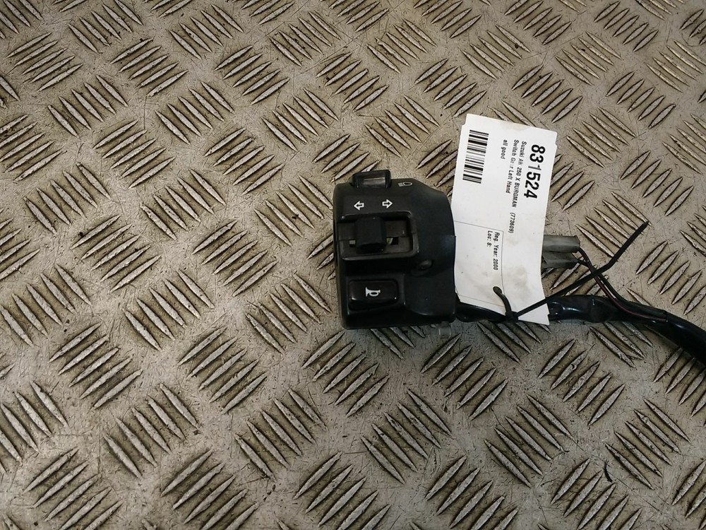 2000 SUZUKI AN250 2001 LEFT SWITCH GEAR