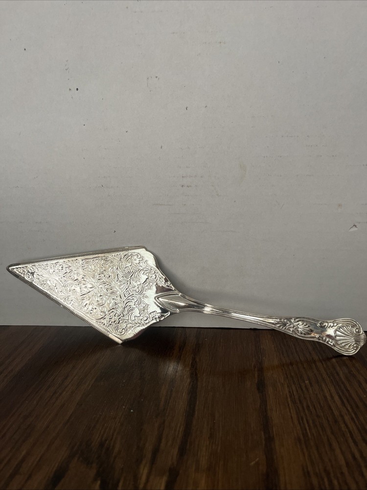Silver Plated Cake Server, 12”, In Original Box