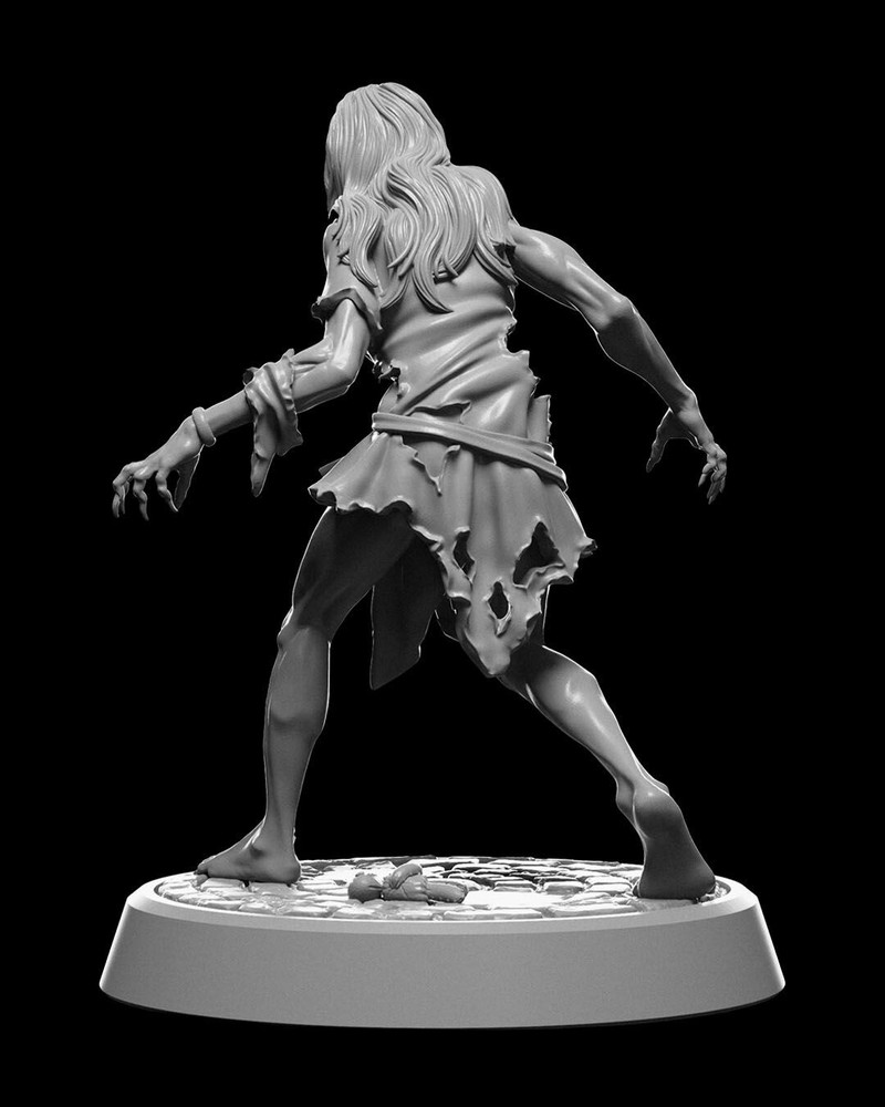 Vampire Spawn - Montblanc Escapade - 32mm Unpainted DnD Miniatures