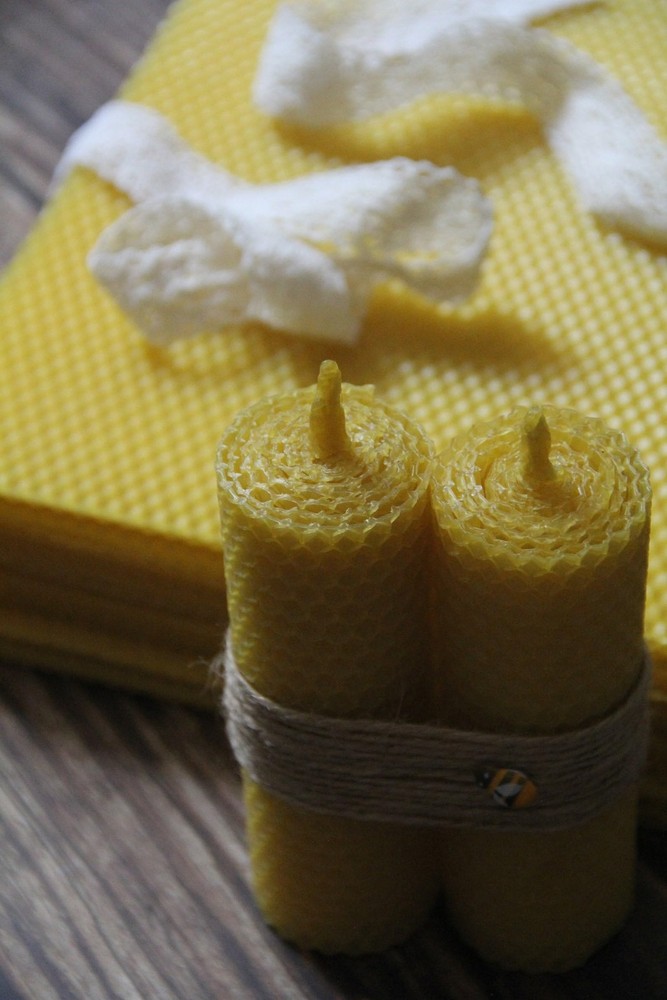 Beeswax Candle Making Kit - 16 Beeswax Sheets for Candle Making - Size 5 x 8 ...