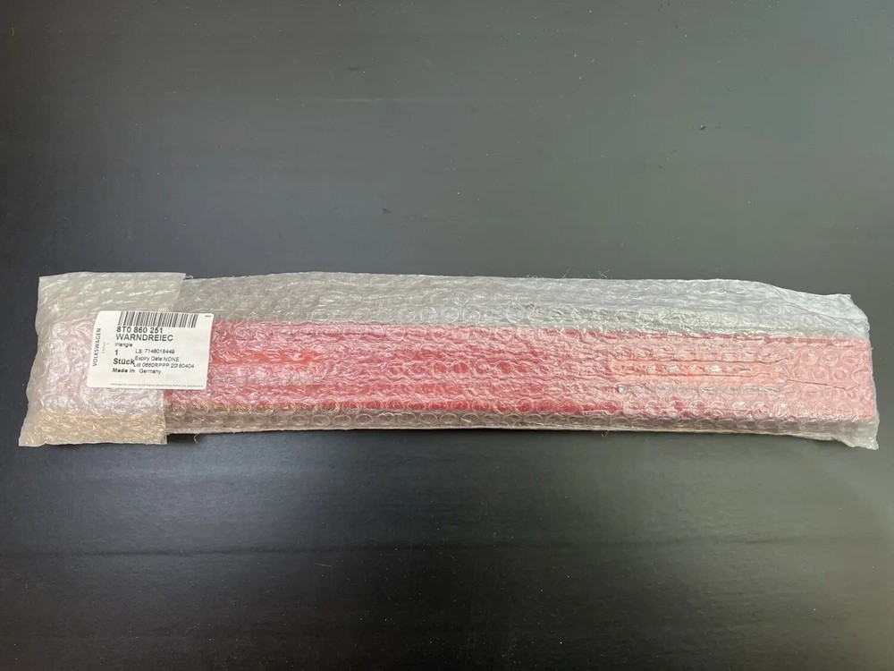 Warning Triangle VW Audi Skoda Seat Original Foldable Triangle Red