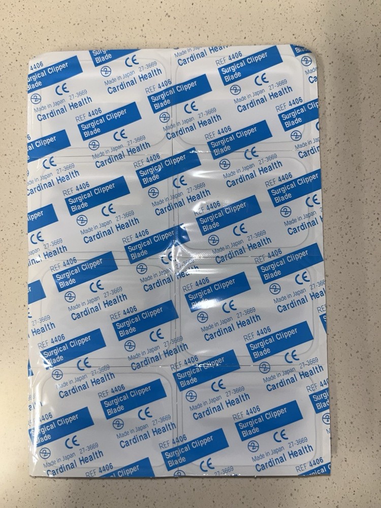 BD Surgical Clipper Blade Pack Of 8