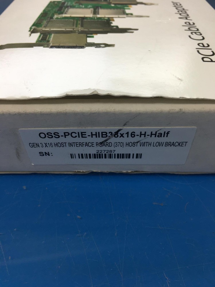 ONE STOP SYSTEMS OSS-PCIE-HIB38X16-H-HALF HOST INTERFACE BOARD