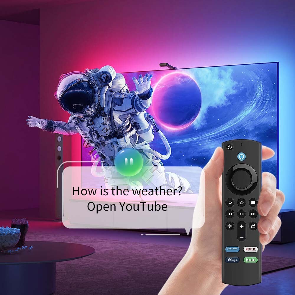 2pc L5B83G Replacement Voice Remote Control for Amazon Fire TV stick 3rd/2nd Gen