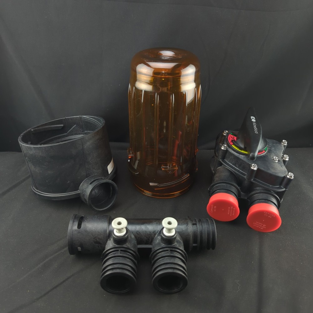 Genuine KINETICO SuperKit Pre Filter System + Mach Bypass Valve Bundle Full NIB