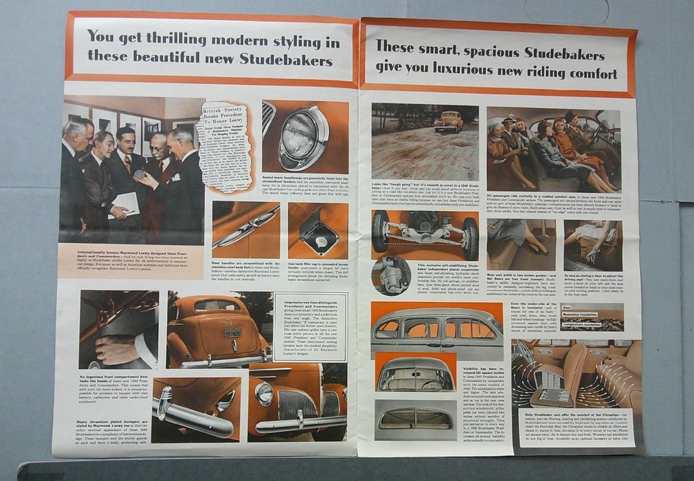 1940 Studebaker Sales Catalog