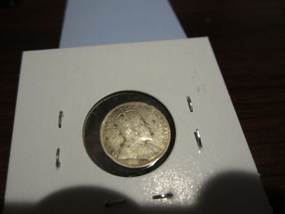 1910 - Canada silver nickel - Canadian 5 cent