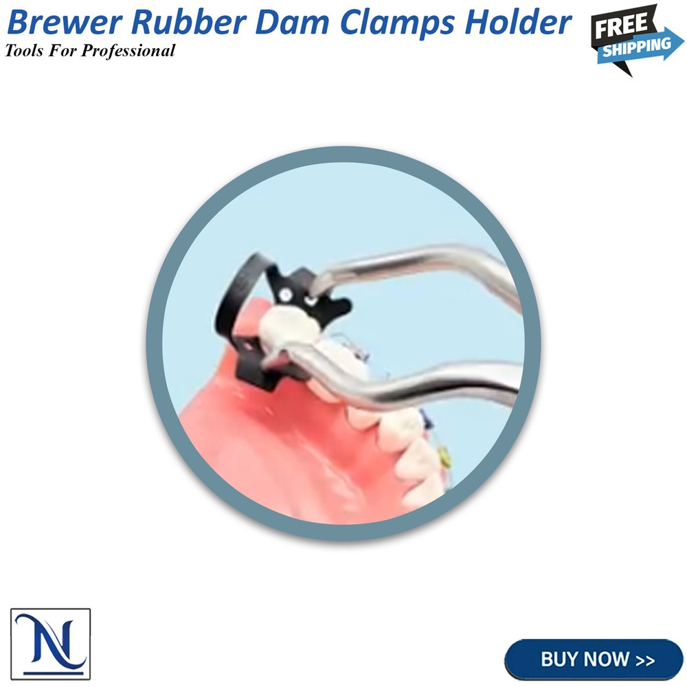 Dental Rubber Dam Instruments Endodontic Forceps Clamps Pliers Setup Range
