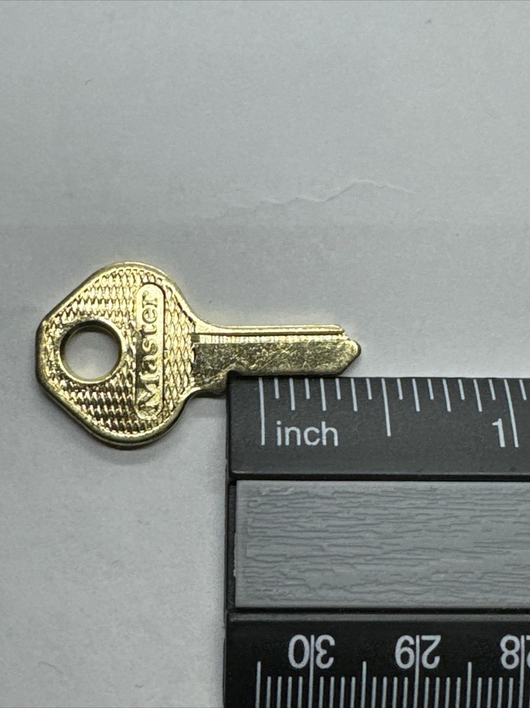 Master 120K Original Key Uncut Blank - NOS