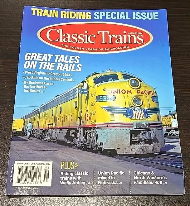 Classic Trains Magazine August 2024 Vol 25 Issue 2