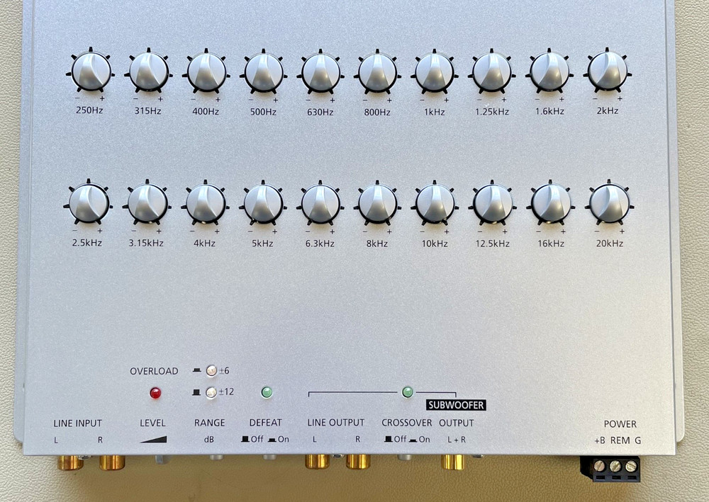 Old School Eclipse EQ2102 — 1/3 Octave Competition Equalizer, NOS #381