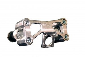 Lonestar LSR Oversized 1 1/8" Steering Stem Handlebar Clamp w/ Kill Switch Mount