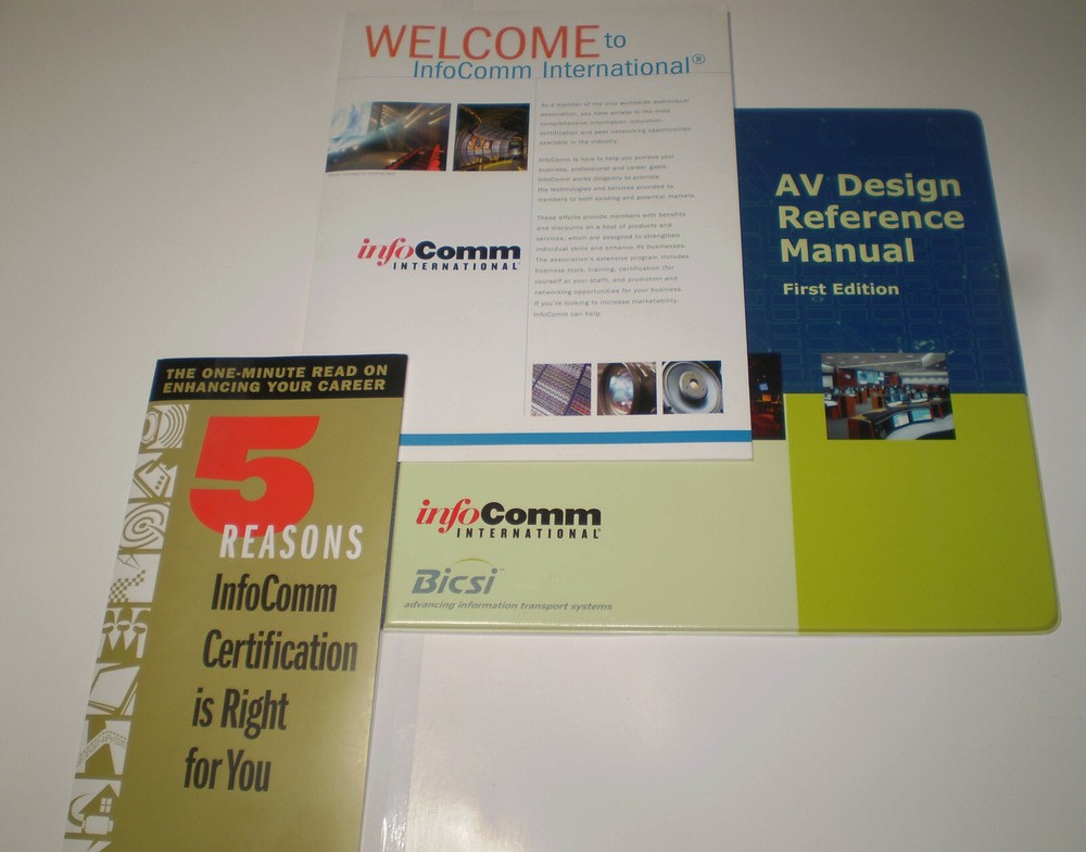 BICSI AV (Audio/Video) Design Reference Manual (AVDRM) 1st edition