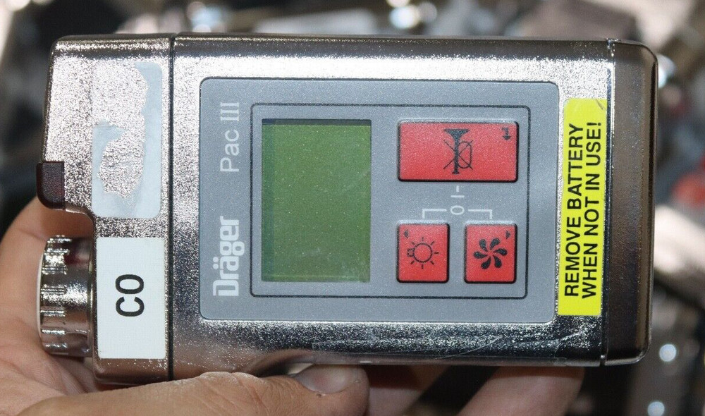 Drager PAC III Carbon Monoxide Gas Detector Sensor Unit