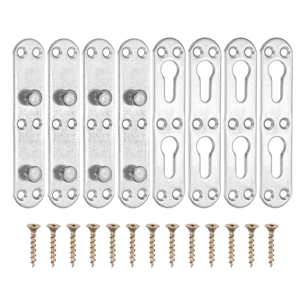 5" Steel Bed Brackets for Silver Fixing