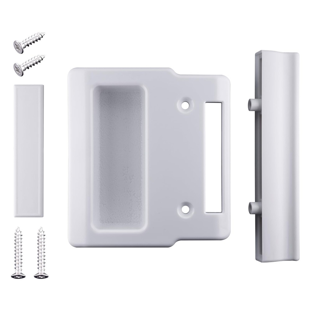 White Screen Hardware Kit for Andersen Doors, Fits Andersen A-Series Gliding ...