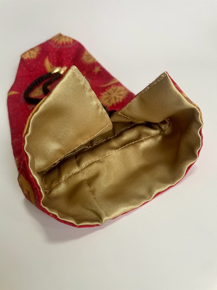 Tarot Deck Bag Celestial Sun Moon Stars Drawstring Pouch Witchcraft Divination