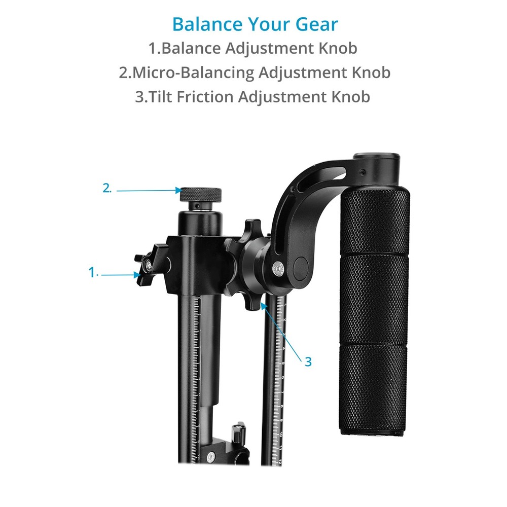 Flycam Equator 3-Axis Handheld Gimbal Stabilizer for 35kg / 77lb Camera Setups