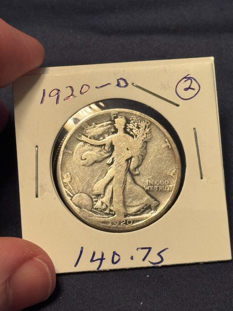 1920 D Walking Liberty Half Dollar