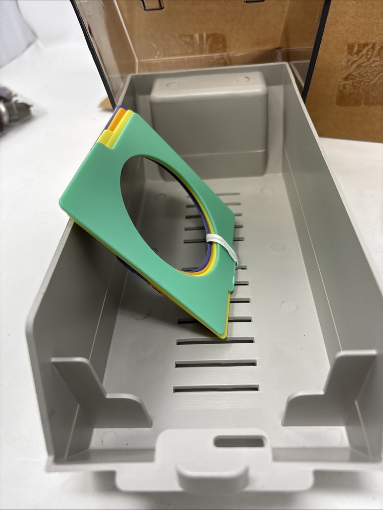 3.5" Floppy Disk Plastic Storage Box Case Diskette File with Blanks NOS