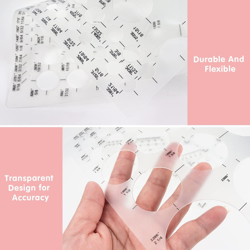 Circle Template Circle round Stencil Templates for Drafting for Office and Schoo