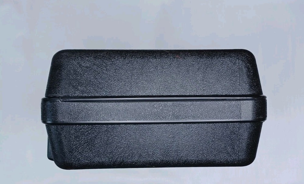 Platt 707 Black Plastic Hard Shell Case Pull Apart Foam Inside