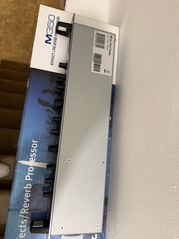 TC Electronic M350 Dual Engine Effects Processor Rack Mount w/ Power Cord WORKS