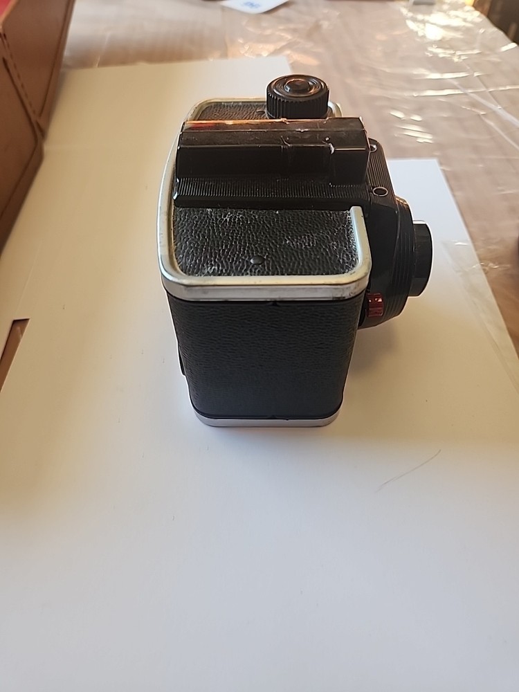 Vintage 1950's Ansco Readyflash 620 Camera And Case (Untested)