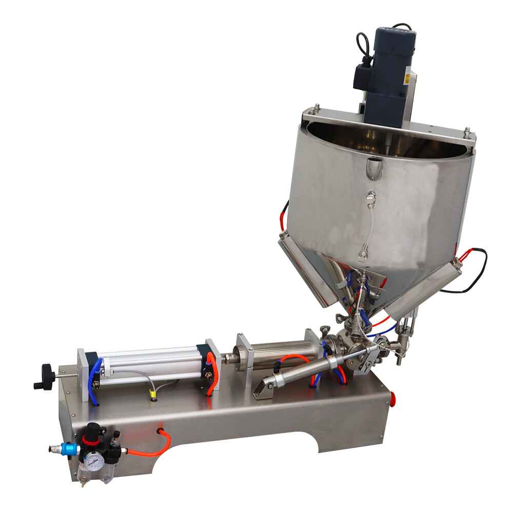 100-1000ml Liquid & Paste Filling Machine with Heating & Mixing Function Packing