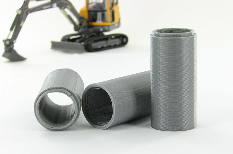 1:50 CONCRETE CULVERT PLASTIC 3D TO SCALE DIORAMA PART