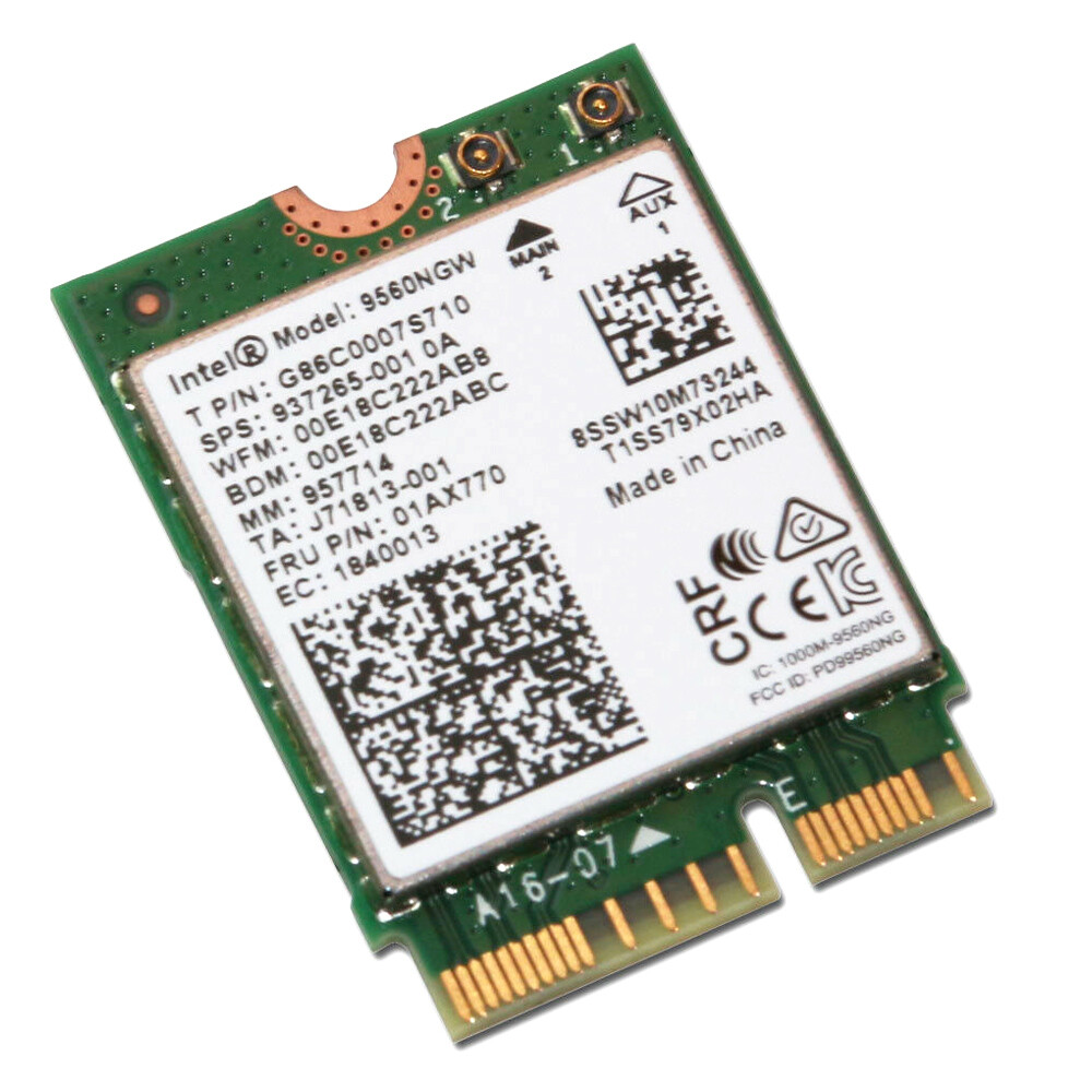 Wireless AC 9560 M.2 Network Card CRF CNVi for PC LInux 2.4G 5GHz WiFi Bluetooth